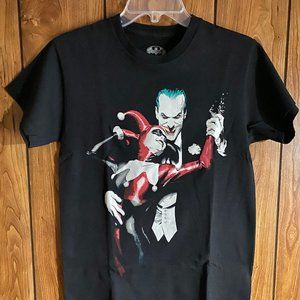 Men's Harley Quinn and Joker Screen T Size S Black
